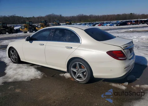 2017 Mercedes-Benz E 300 из США, поврежденный, VIN WDDZF4JB2HA081303